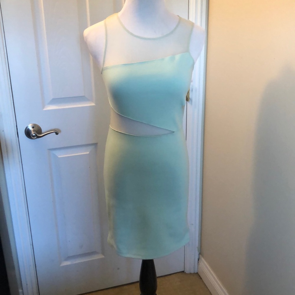 Sea Foam Green Mini Dress Size M